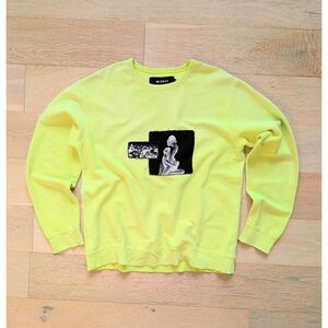 MISBHV FW2018 Raver Neon Inside Out Sweatshirt - RARE Size XL